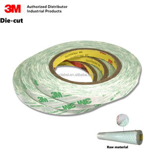 Ruban adhésif double face MACtape 55261, bande double enduite, support en polyester fin, stabilité dimensionnelle, ruban tissé découpé à la presse - Product Image 2