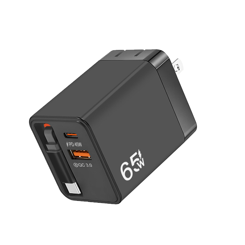 black us charger 65w