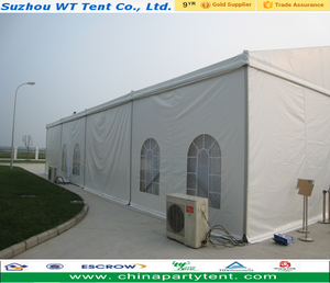 Tente de réception en aluminium pour événements extérieurs, murs en verre de luxe, tente de 500 places, gazebos de mariage à vendre - Product Image 2