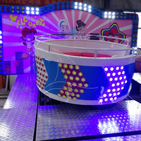 Attrazione da Luna Park a Prezzo di Fabbrica, Macchina da Gioco per Parco Divertimenti, Mini Giostra Disco Tagada su Rimorchio per Carnevale