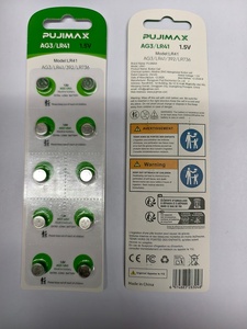 PUJIMAX แบตเตอรี่อัลคาไลน์แบบใช้แล้วทิ้ง 1.5V AG3 LR41 392 <span class=keywords><strong>LR736</strong></span> จำนวน 10 ก้อน/การ์ด สำหรับนาฬิกา เทอร์โมมิเตอร์ เครื่องคิดเลข - Product Image 6