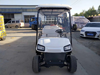 Voiture électrique miniature 4x4, roues optionnelles de 14 pouces, batterie au lithium, aluminium, voiturette de golf électrique 6 places