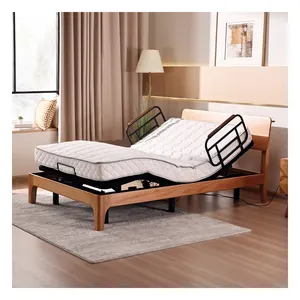 Warehouse adjustable bed frame headboard nursing bed for home elderly care product Home care bed