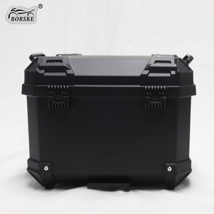 Caja de almacenamiento para casco de maletero de motocicleta a precio <span class=keywords><strong>barato</strong></span> de fábrica, caja superior para maletero de motocicleta de 45L - Product Image 4
