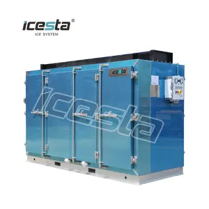 ICESTA Stainless Steel Low temp horizontal plate freezer with Condensing unit