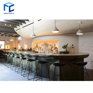 Coffee Shop Decorazione Disegni Personalizzati Cafe <span class=keywords><strong>Negozio</strong></span> di Interior Design Commerciale Moderno Coffee Bar Contatori Per La Vendita - Product Image 5