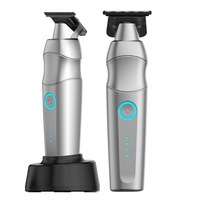 Nouvel Arrivage 2025 Tondeuse à Cheveux Électrique Sans Fil Professionnelle Corps en Alliage de Zinc Recharge USB-C pour Usage Domestique Masculin