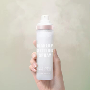 Vente en gros de cosmétiques fixateur de <span class=keywords><strong>maquillage</strong></span> de <span class=keywords><strong>base</strong></span> pour le visage spray fixateur de <span class=keywords><strong>maquillage</strong></span> de longue durée spray fixateur végétalien mat de marque privée - Product Image 4