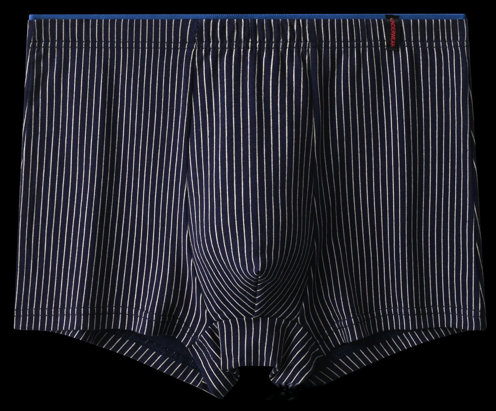 Bleu roi à bords bleus
