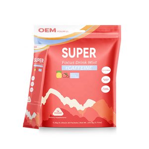 Venta al por mayor: Mezcla de bebida nootrópica Super Focus con Magnesio, Melena de León y Rhodiola. Plazo de entrega rápido, pedido flexible. - Product Image 1