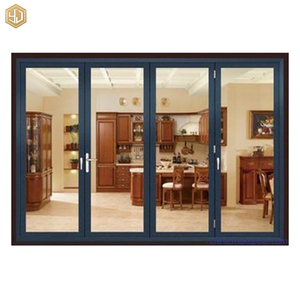 Puerta Corredera Plegable de Aluminio y Vidrio de Diseño Francés para Balcón, Puerta Impermeable e Insonorizada - Product Image 5