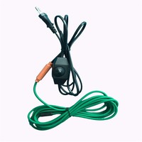 Bestseller Pawo 8m PVC-Isolierungs-Heizkabel mit Kupferleiter 2 Adern 110-240V 6W/m für Pflanzen-/Bodenheizung