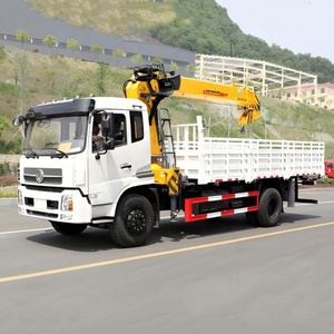 Grue montée sur camion SQ10SK3Q à prix d'usine avec moteur en stock! - Product Image 6