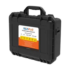 SEAFLO新着ウォッシュダウンポンプキット5.0GPM UV保護5 mコイルホース屋外洗浄ポンプで構成
