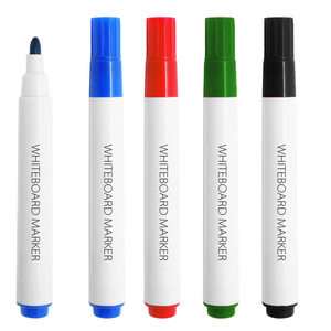 Big Tip Felt Custom Logo Whiteboard Dry Erase Wipe Dual-Sided <b>Writing</b> Quick-Dry Ink Marker Pen - Product Image 1