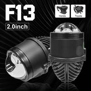 Wholesale 2 Inch Bi LED Fog Lamp High Low Beam Waterproof Fog Driving Lights 6000K With <strong>Bracket</strong> for Honda Toyota Car Retrofit - Product Image 1