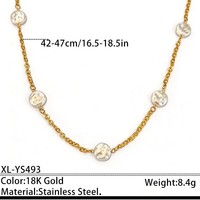 Bracelet en acier inoxydable, bijoux fantaisie, plaqué or 18 carats, accessoires pour femmes, résistant à l'eau
