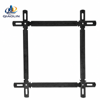 Entretoises de coffrage en acier au carbone à fente rectangulaire pour coffrage bois et aluminium