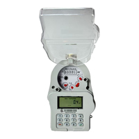Teclado de comunicación Lora de alta precisión, medidor de agua de electricidad monofásico prepago, medidor de agua prepago LoRa, medidor de agua STS