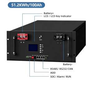แบตเตอรี่ LiFePO4 แบบติดตั้งบนชั้นวาง 51.2V 100Ah 200Ah 280Ah 300Ah 314Ah ชุดแบตเตอรี่ 5kWh 10kWh 15kWh 16kWh สำหรับโซลาร์บ้าน - Product Image 5