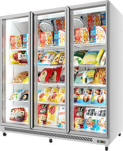 Refrigerador Comercial con Inversor, Refrigerador de Bajo Ruido con Enfriamiento por Aire, Garantía, Congelador de Ahorro de Energía, <span class=keywords><strong>Vitrina</strong></span> <span class=keywords><strong>para</strong></span> Tiendas - Product Image 2