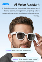 Gafas Inteligentes H03 con Cámara, Transmisión WiFi, Reproductor de Música, Traducción Telefónica, Resistencia al Agua IP65, Cámara Individual 1080P, Control por Aplicación, Nuevo