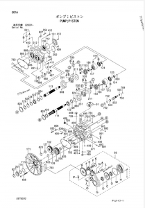 K5V200DPH-NMXR-OE02 4633472 ZX450LC-3-DH, ZX470H-3-HCMC ZX225USR-3, ZX225USRK-3,ZX210K-3 POMPE HYDRAULIQUE - Product Image 3