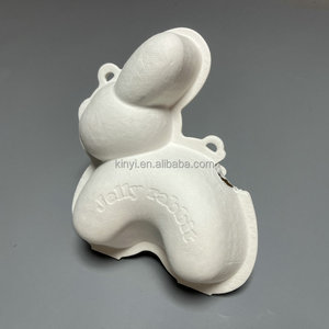 Tùy Chỉnh Sinh Thái Thân Thiện Với Thỏ Hình Dạng Đồ Chơi Với Sáng Tạo DIY Giấy Búp Bê Phân Hủy Sản Phẩm Trang Trí - Product Image 3