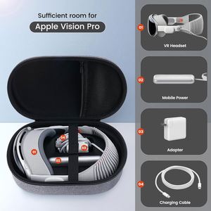 Estuche de Viaje Rígido Personalizado de EVA, Estuche de Almacenamiento de EVA, Estuche Protector Portátil a Prueba de Golpes de EVA para Apple Vision Pro - Product Image 2