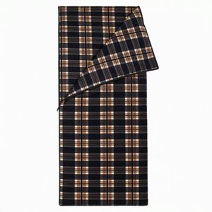 Plaid Envelope <b>Sleeping</b> <b>Bag</b> Polyester Portable Warm Lightweight 4 Season Outdoor Camping Hiking Backpacking Indoor Rest - Product Image 3