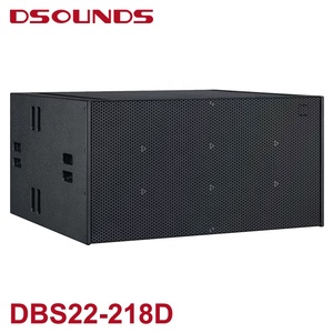 Puissant Subwoofer Étanche Double 18 Pouces avec Haut-parleur Subwoofer à Aimant NÉO pour Performances Extérieures - Product Image 1