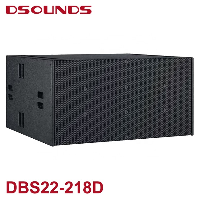 Powerful Water Proof Subwoofer Double 18 Inch SubWoofer Speaker with NEO Magnet Line Array Speaker for Outdoor Performance