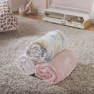 <span class=keywords><strong>Couverture</strong></span> d'emmaillotage pour bébé en mousseline à imprimé floral super douce personnalisée - Product Image 2