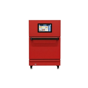 Four électrique rouge et noir en acier inoxydable, haute vitesse, 16 L, grande capacité, <span class=keywords><strong>pour</strong></span> boulangerie commerciale, cuisson rapide, hôtel, <span class=keywords><strong>buffet</strong></span>, Wi-Fi - Product Image 3