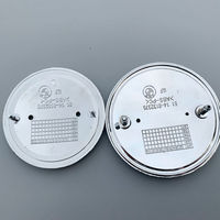Badge Logo ABS Chromé pour Voiture – Autocollant pour Capot Avant et Coffre Arrière – 82mm 74mm – Compatible avec les Modèles E46 E30 E39 E90 E60 E36 F10