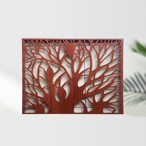 الجدار في الهواء الطلق المعادن نمط زهرة سياج التصميم الحديث للبيع - Product Image 2