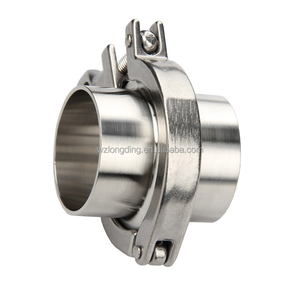 Bộ Hoàn Chỉnh Vệ Sinh Tri Kẹp Thép Không Gỉ Liên Kết Phù Hợp Cấp Thực Phẩm Hàn Ferrule + Gasket Set + Tri Kẹp - Product Image 5