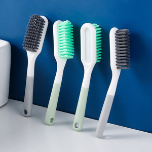 Brosse à chaussures à poils doux en nylon, manche long pour nettoyer les chaussures, usage domestique - Product Image 1