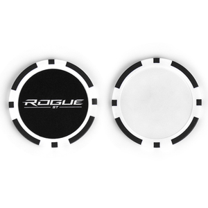 2023 marqueurs de balles de golf personnalisés, clips de poker, logo personnalisé en plastique vierge personnalisé, marqueur de balle en métal de la taille d'un jeton de poker OEM, 100 pièces - Product Image 2