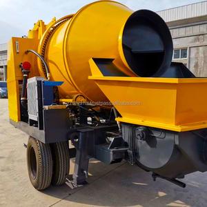 Usine directe 40m3/h bétonnière avec pompe bétonnière pompe à béton à vendre - Product Image 6