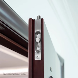 Stainless Steel Concealed Bolt 4 To 12 Inch Door Window <b>Lock</b> Security <b>Latch</b> Minimalist Design Easy Installation - Product Image 2
