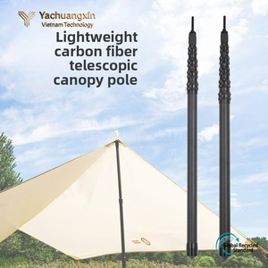 Poteau et tube télescopiques en fibre de carbone légers Tuolilai, options de longueur 13m/16m, utilisation en extérieur - Product Image 4