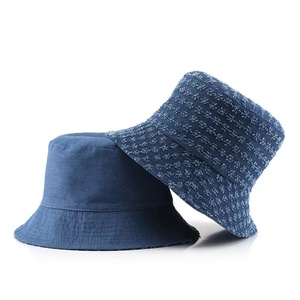 Chapeau Bob Réversible à Carreaux pour Femme, Tendance Urbaine, Protection Solaire, Logo Personnalisé, Style Cowboy/Pêcheur, <span class=keywords><strong>Cadeau</strong></span> Promotionnel en Gros - Product Image 3