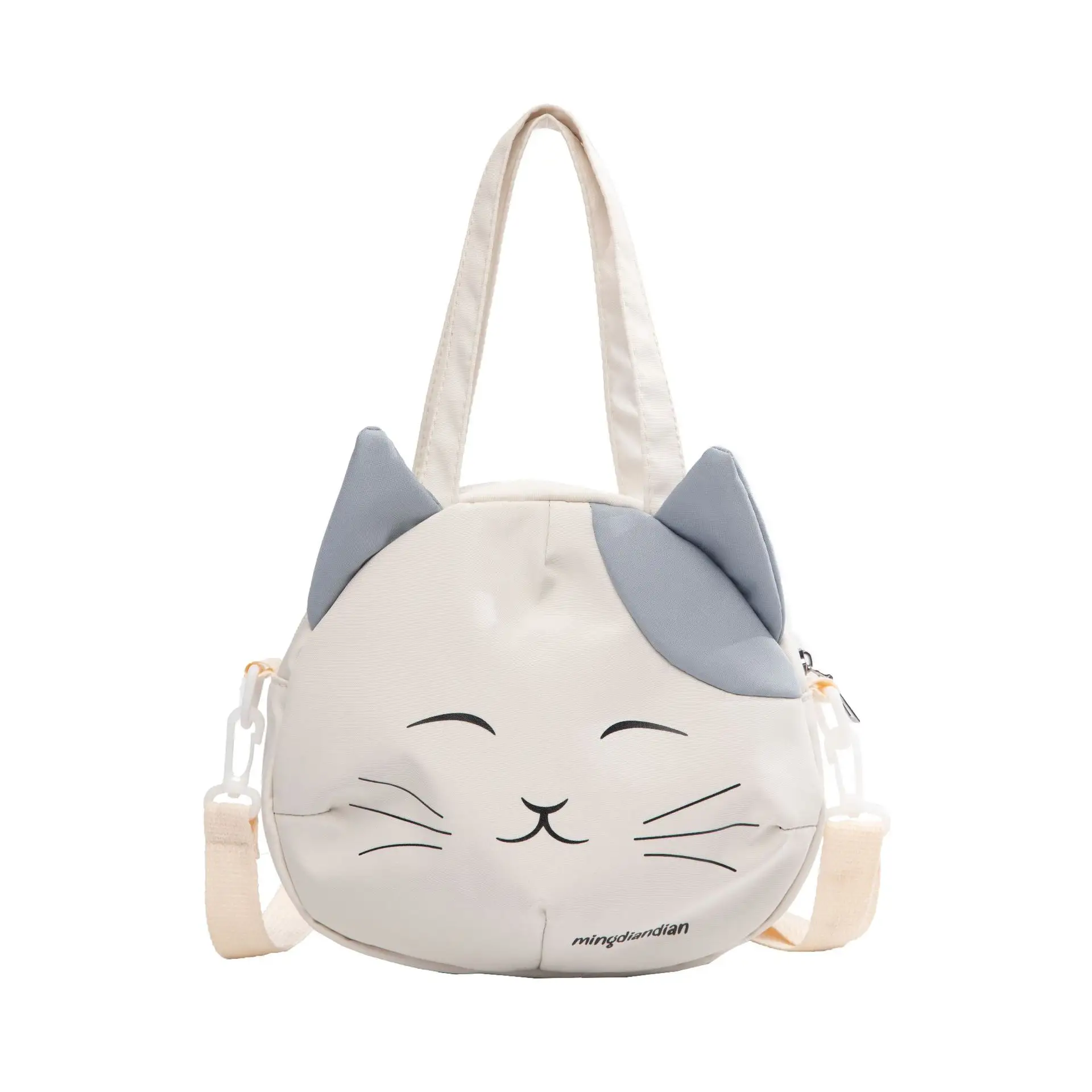 Мультяшная сумка 2022 японская мягкая сестра модная забавная Большая вместительная сумка через плечо с милым котом