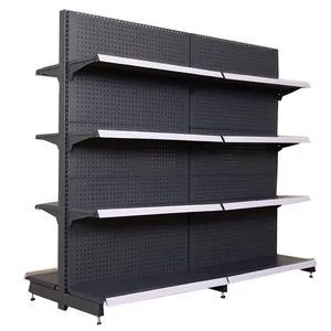 Guichang Space saving Unique and elegant medium duty Thick powder coated 4 floor display grocery shelf