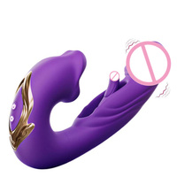 Stimulateur clitoridien vibrant et suceur, vibromasseur point G, 7 vitesses, 5 modes de stimulation, étanche IPX7, chargement magnétique USB