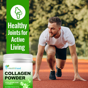 Collagène en poudre de haute qualité, vitamine C, aide à la santé des articulations pour une vie active, avec acide hyaluronique, complément alimentaire - Product Image 3
