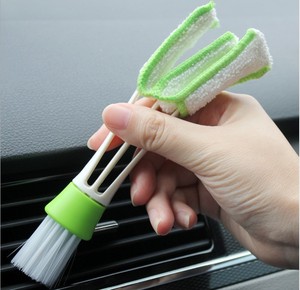 Cepillo Limpiador de Doble Cabezal para Rejillas de Ventilación de Aire Acondicionado de Coche, Polvo de Ventanas y Persianas, y Teclados - ¡Gran Oferta! - Product Image 1