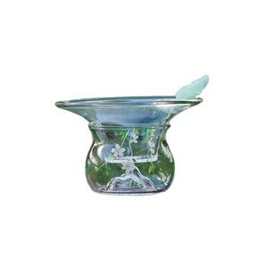 Oogishido Glass <b>Tea</b> Infuser With Flower Design 100Ml For Kung Fu <b>Tea</b> <b>Set</b> - Product Image 5