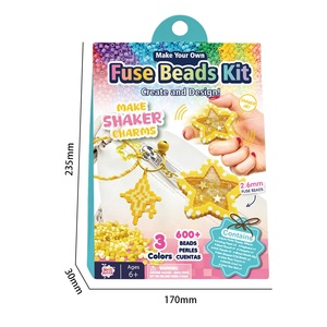 Kit de perles fusibles miniatures de 2,6 mm pour breloques de style shaker, emballage compact, perles fondantes sûres et non toxiques - Product Image 3